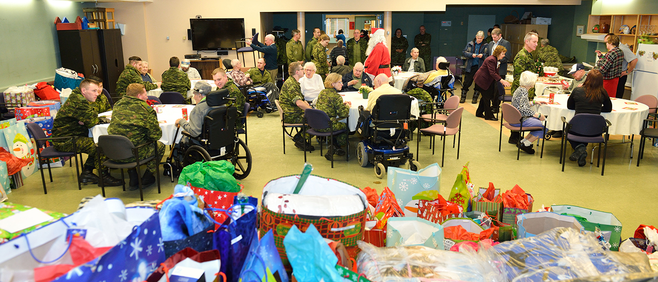 Featured image for “Adopt-a-Vet Program delivers holiday cheer to Deer Lodge veterans”
